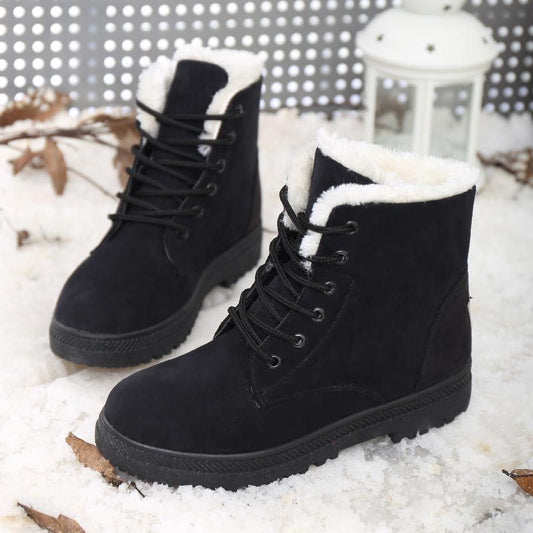 Bottes de Neige Chaudes - Confort et Style Hivernal